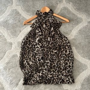 Ladies Forever 21 leopard top